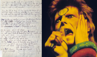 Μπορεί ένα χαρτί να πουληθεί για 126.000 δολάρια; Ναι, αν ανήκε στον David Bowie...