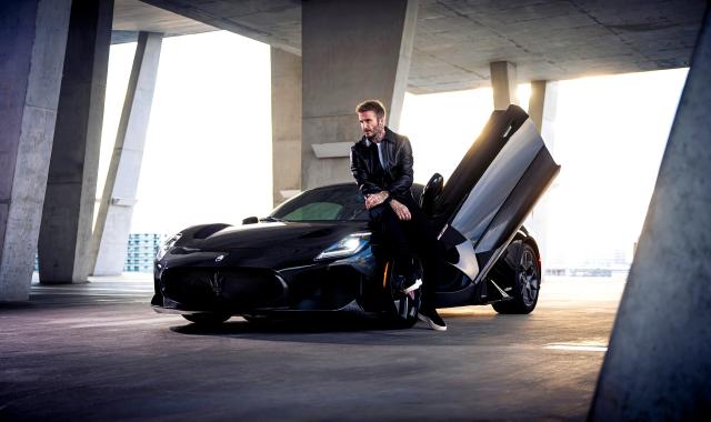 Ο David Beckham μόλις σχεδίασε τη δική του Maserati MC20 Fuoriserie Edition