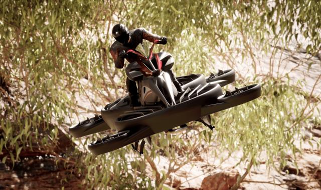 Ένα hoverbike 777.000 δολαρίων από το Star Wars για 200 μόνο Τζεντάι
