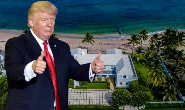 10 εκατ. δολάρια σε 1 χρόνο σήκωσε τιμή η παραθαλάσσια βίλα του Trump