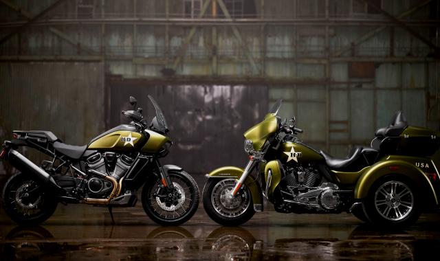 Η Harley-Davidson τιμά το στρατιωτικό παρελθόν της με 2 νέες μοτοσικλέτες