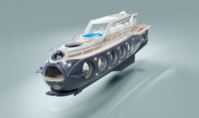 Το Nautilus των 25 εκατ. ευρώ είναι γιοτ και υποβρύχιο μαζί