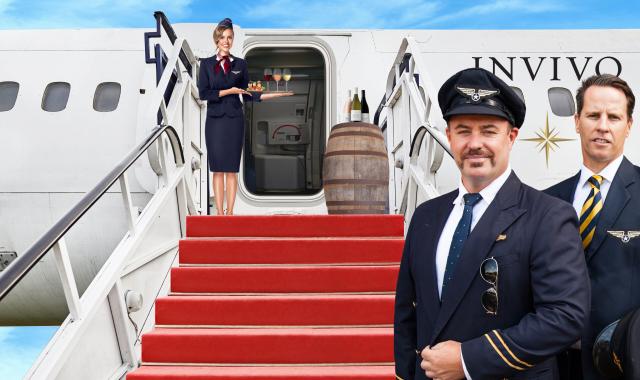 Οινοποιείο ίδρυσε αεροπορική εταιρεία για πτήσεις με δοκιμές κρασιών και gourmet πιάτα