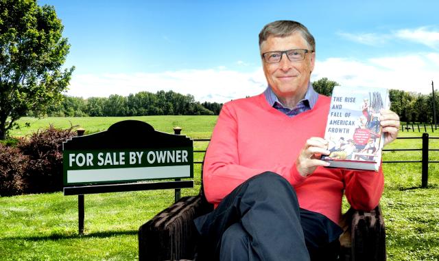 Όπως όλα δείχνουν ο Μπιλ Γκέιτς είναι ο μεγαλύτερος γαιοκτήμονας στην ιστορία της Αμερικής