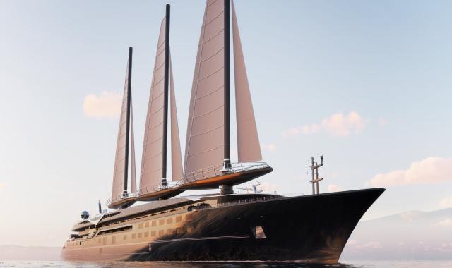 Σχεδόν διπλάσιο από το γιοτ του Τζεφ Μπέζος, το «Orient Express Silenseas» θα γίνει το μεγαλύτερο ιστιοπλοϊκό στον κόσμο
