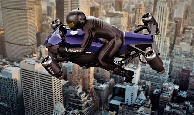 Η πρώτη νόμιμη ιπτάμενη μοτοσικλέτα θα είναι σύντομα πραγματικότητα