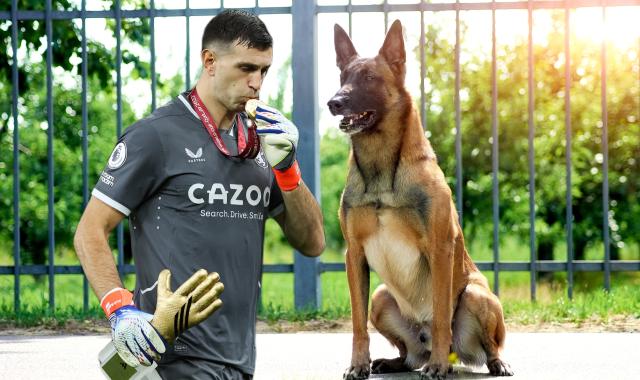 Γιατί ο τερματοφύλακας της εθνικής Αργεντινής έδωσε 24.000 δολάρια για σκύλο των ειδικών δυνάμεων