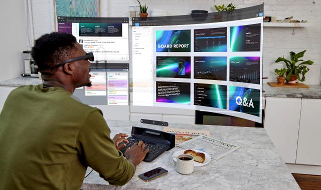 Το πρώτο laptop με «αιωρούμενη οθόνη» επαυξημένης πραγματικότητας είναι γεγονός