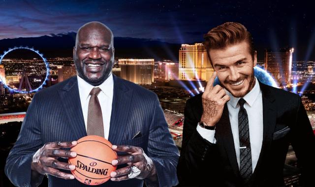 Ο David Beckham και ο Shaquille O'Neal διοργανώνουν πάρτι για την F1 στο Λας Βέγκας