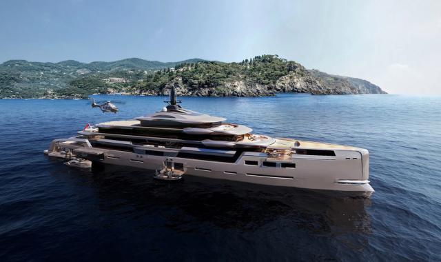 Το γιοτ με το μεγαλύτερο beach club στον κόσμο είναι έργο Έλληνα σχεδιαστή