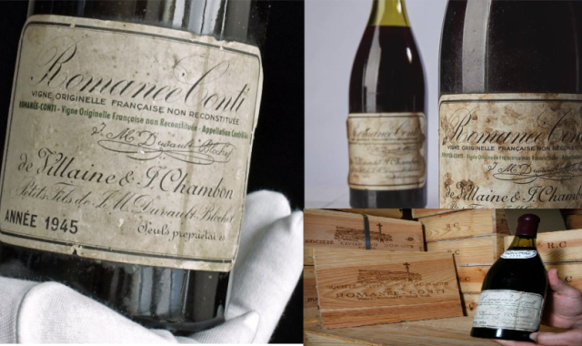 Οίνος ευφραίνει καρδίαν: 558.000 δολάρια για το θρυλικό Romanée-Conti του 1945