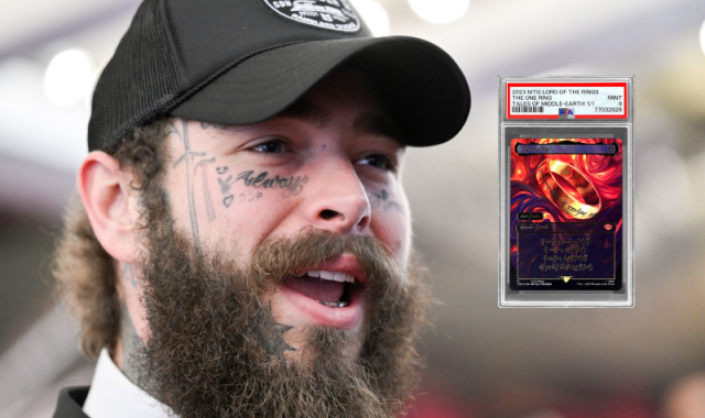Ο Post Malone νέος κάτοχος της σπανιότερης κάρτας του Lord of the Rings για 2 εκατ. δολάρια